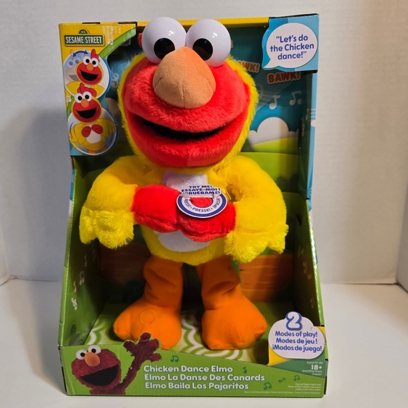 Sesame Street | Toys | Sesame Street Chicken Dance Elmo Plush Toy